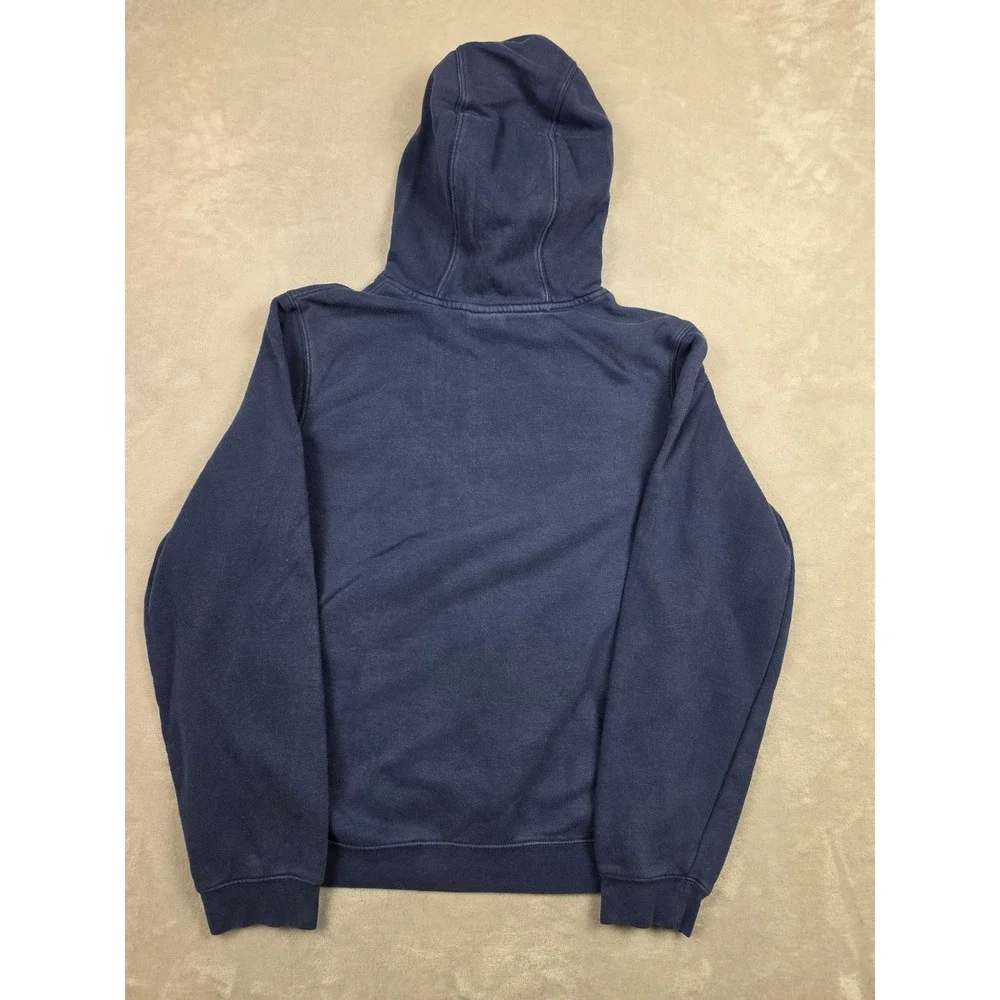 Nike Hoodie Mens Small Blue Arizona Wildcats NCAA Fleece Sweatshirt Faded 384089